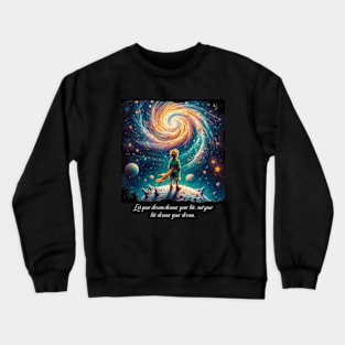 The Little Prince Quote Inspirational Literary Print Crewneck Sweatshirt